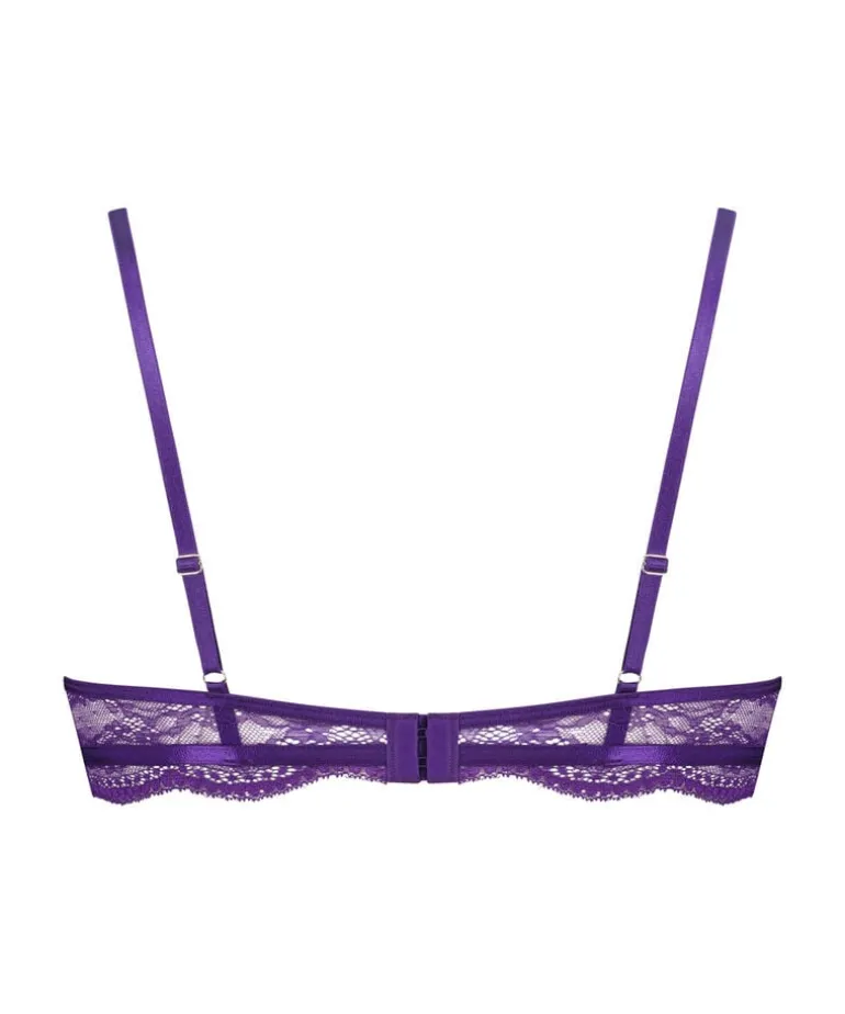 Isabelle Non-Padded Underwired Bra - Purple
