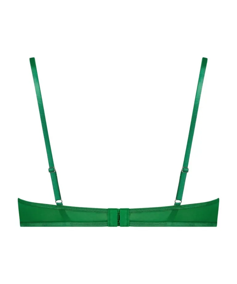 Isabelle Non-Padded Underwired Bra - Green