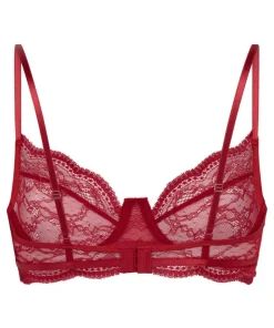 Isabelle Non-Padded Underwired Bra - Red