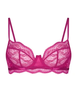 Isabelle Sparkle Non-Padded Underwired Bra - Pink