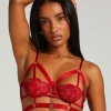 Jacky Non-Padded Underwired Bra - Red