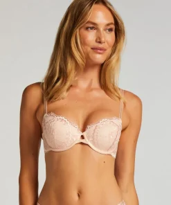 Jade Padded Underwired Bra - Pink