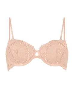 Jade Padded Underwired Bra - Pink