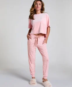 Jersey Pyjama Pants - Pink