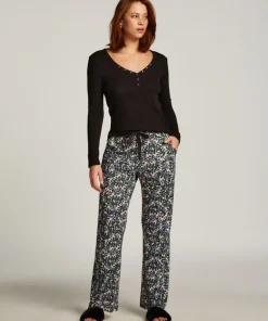 Jersey Pyjama Pants - Black