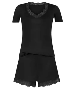 Jersey Pyjama Set - Black