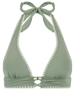 Joburg Triangle Bikini Top - Green