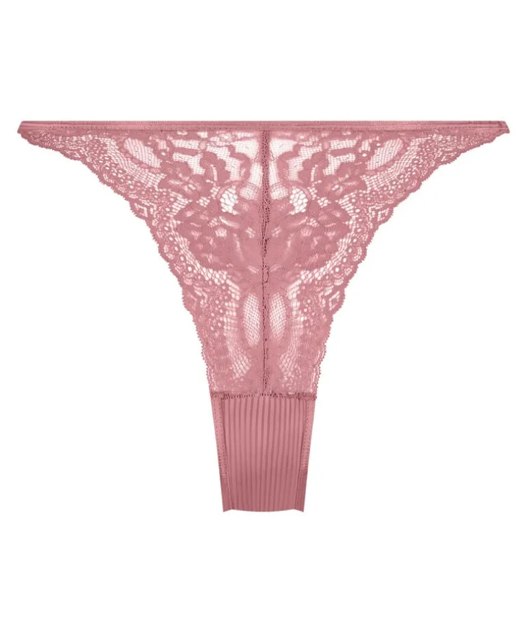 Kaiden High Leg Brazilian - Pink
