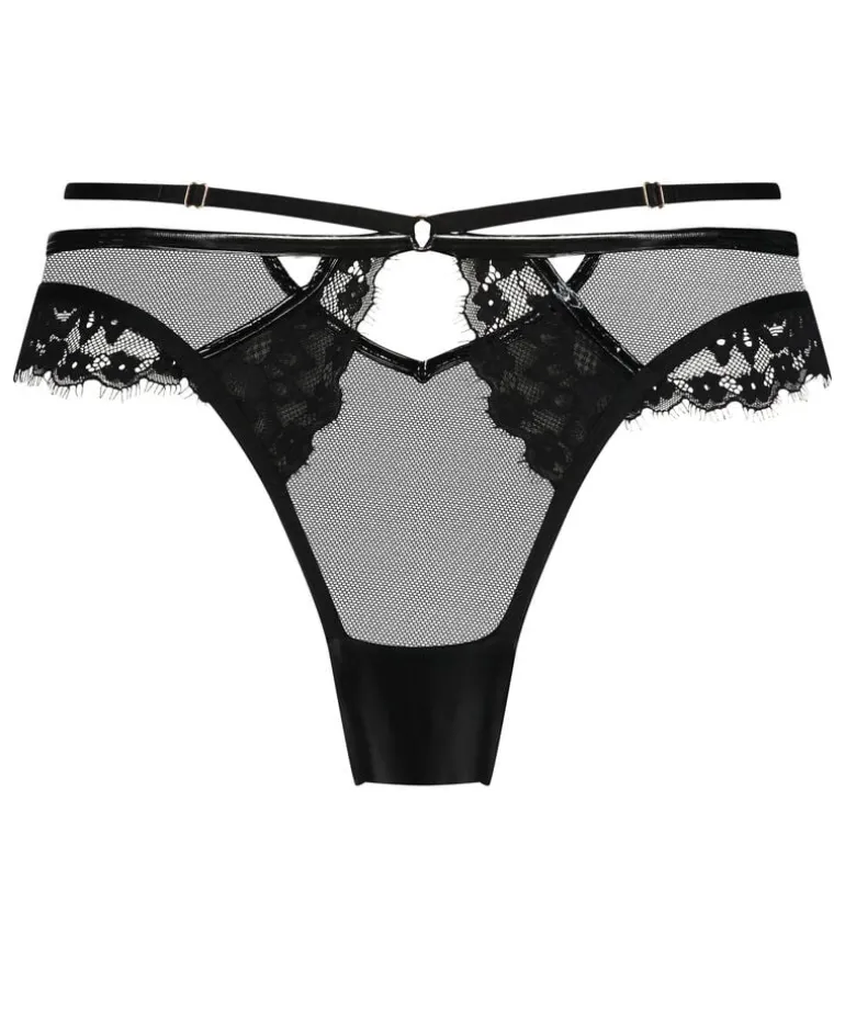 Kali Open Back Brazilian - Black