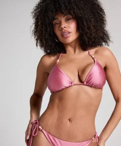 Kallua Triangle Bikini Top - Pink