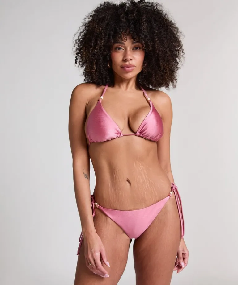 Kallua Triangle Bikini Top - Pink