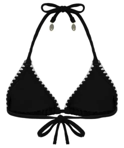Kenya Triangle Bikini Top - Black