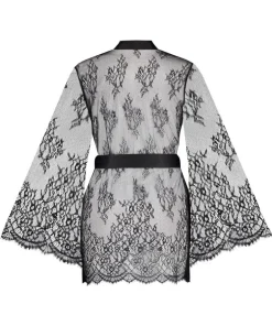 Kimono Allover Lace - Black