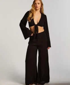 Knot Long Sleeve Top - Black