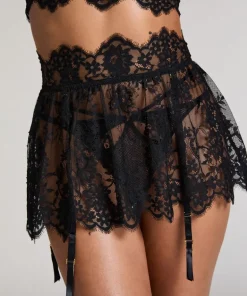 Lace Skirt - Black