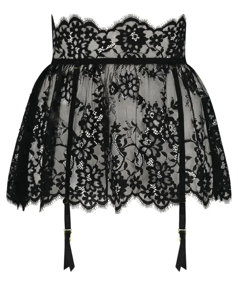 Lace Skirt - Black