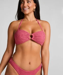 Lanai Bandeau Bikini Top - Pink