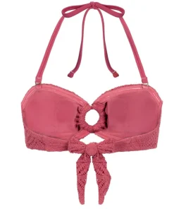 Lanai Bandeau Bikini Top - Pink