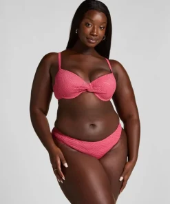 Lanai Padded Underwired Bikini Top - Pink