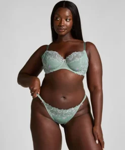 Lauren Non-Padded Underwired Bra - Green