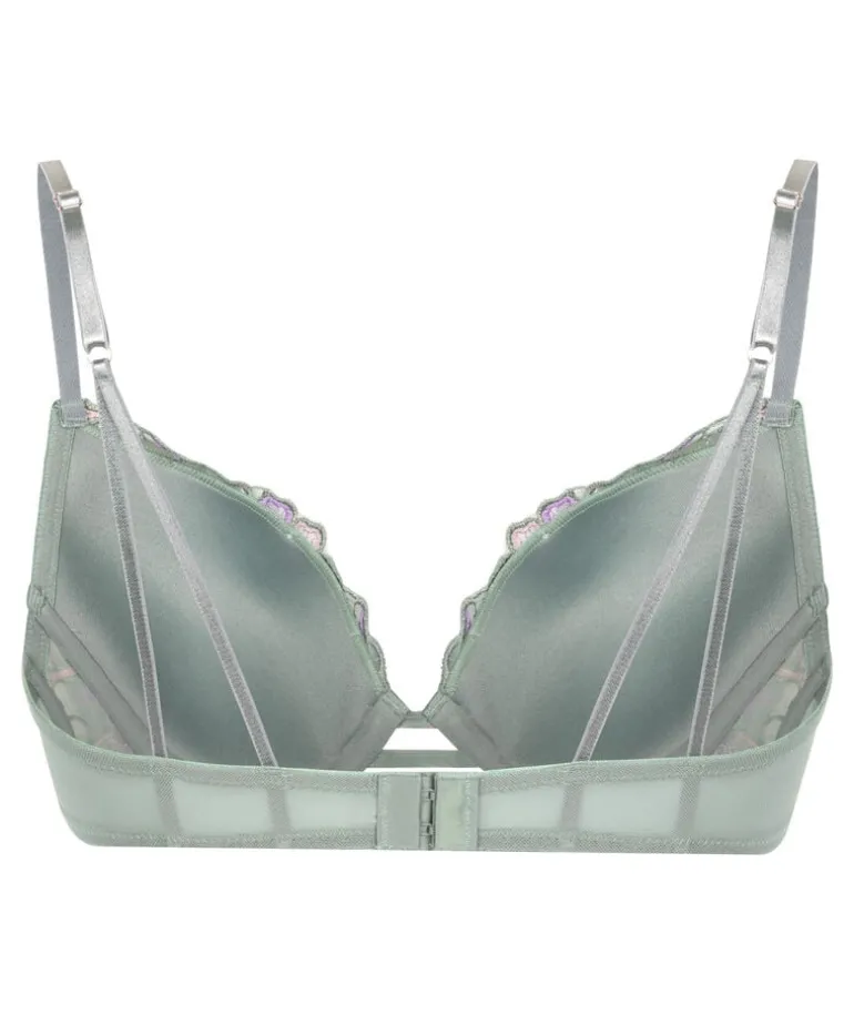 Lauren Padded Underwired Bra - Green