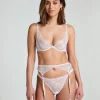 Lauren Suspenderbelt - White