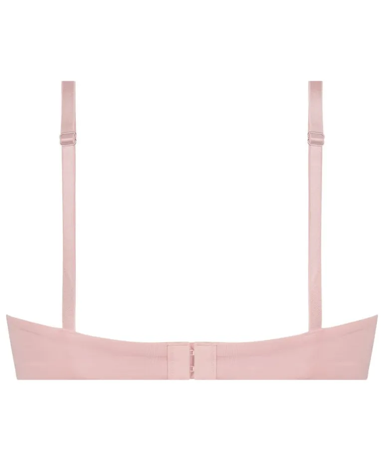 Lea Lace Padded Non-Wired Bra - Pink