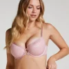 Lea Padded Underwired Bra - Pink