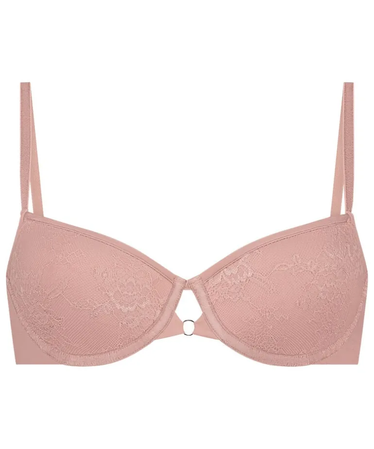 Lea Padded Underwired Bra - Pink
