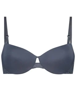 Lea Padded Underwired Bra - Gray