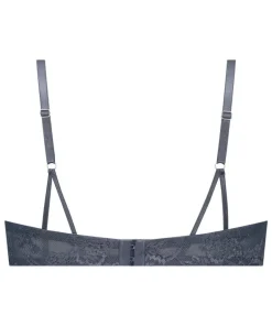 Lea Padded Underwired Bra - Gray
