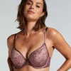 Lea Padded Underwired Push-Up Bra - Purple