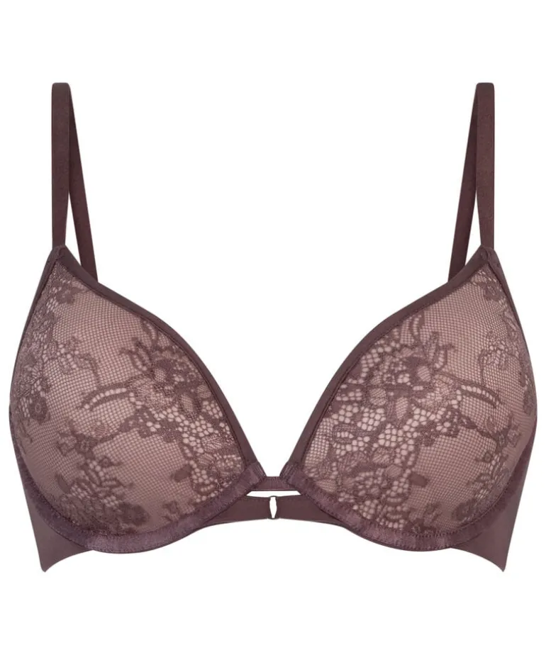Lea Padded Underwired Push-Up Bra - Purple