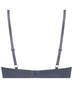 Lea Padded Underwired Push-Up Bra - Gray