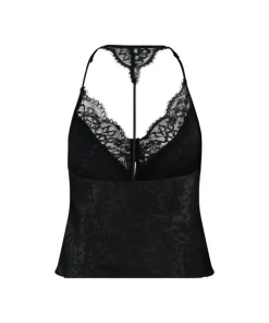 Leopard Cami - Black