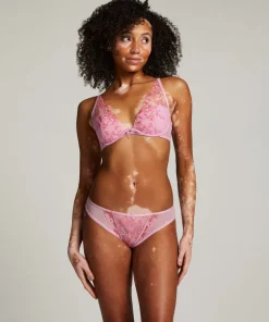Lillia Padded Underwired Bra - Pink