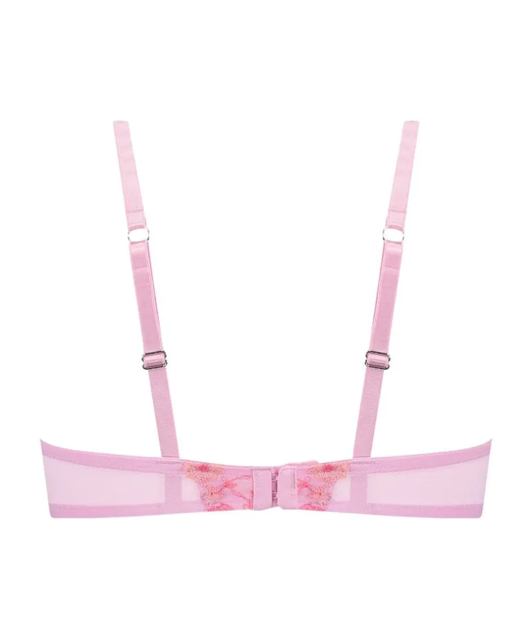 Lillia Padded Underwired Bra - Pink