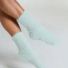 Liv Fluffy Socks - Green