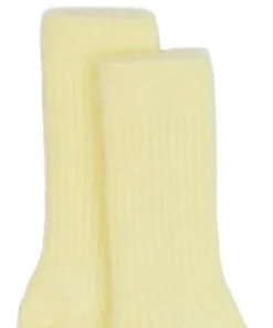 Liv Fluffy Socks - Yellow
