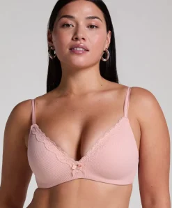 Lola Padded Non-Wired Bra - Pink