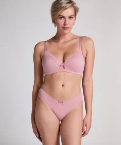 Lola Padded Non-Wired Bra - Pink