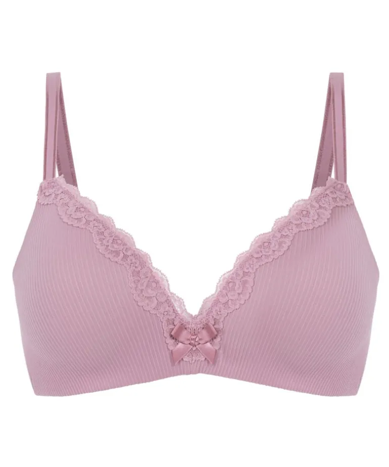 Lola Padded Non-Wired Bra - Pink