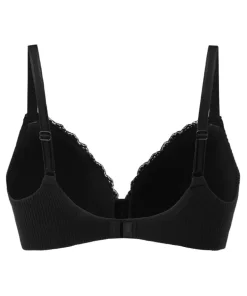 Lola Padded Non-Wired Bra - Black