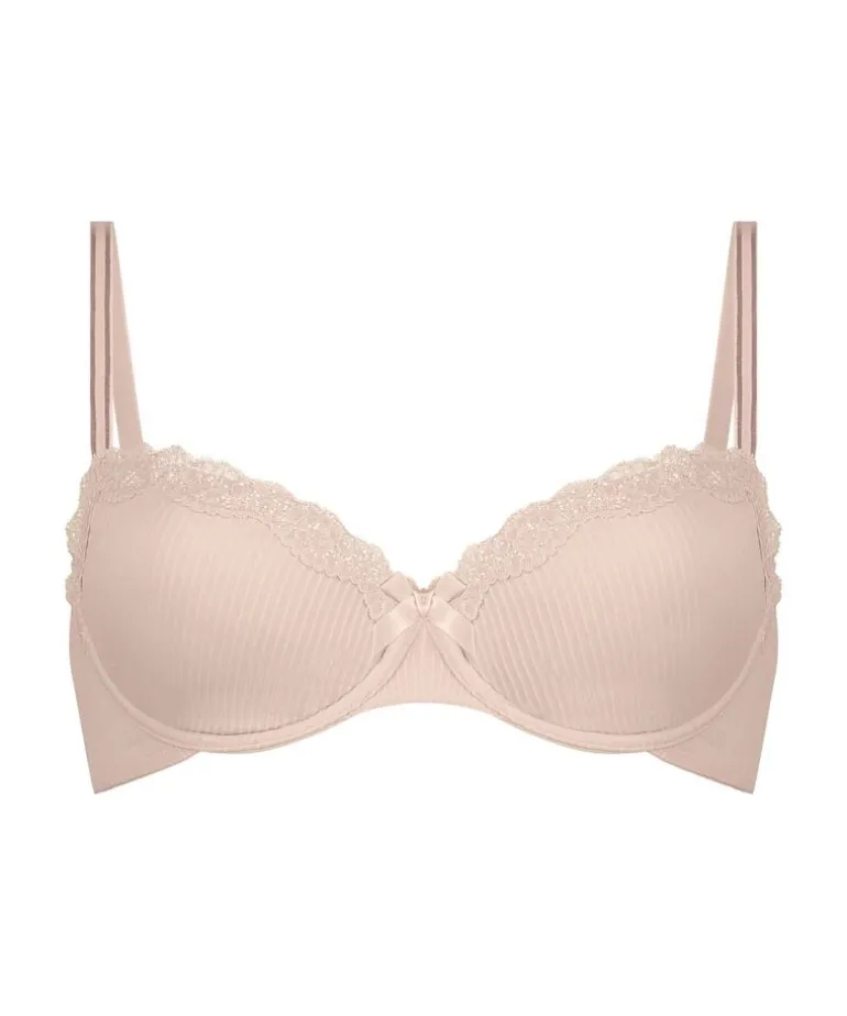 Lola Padded Underwired Bra - Pink