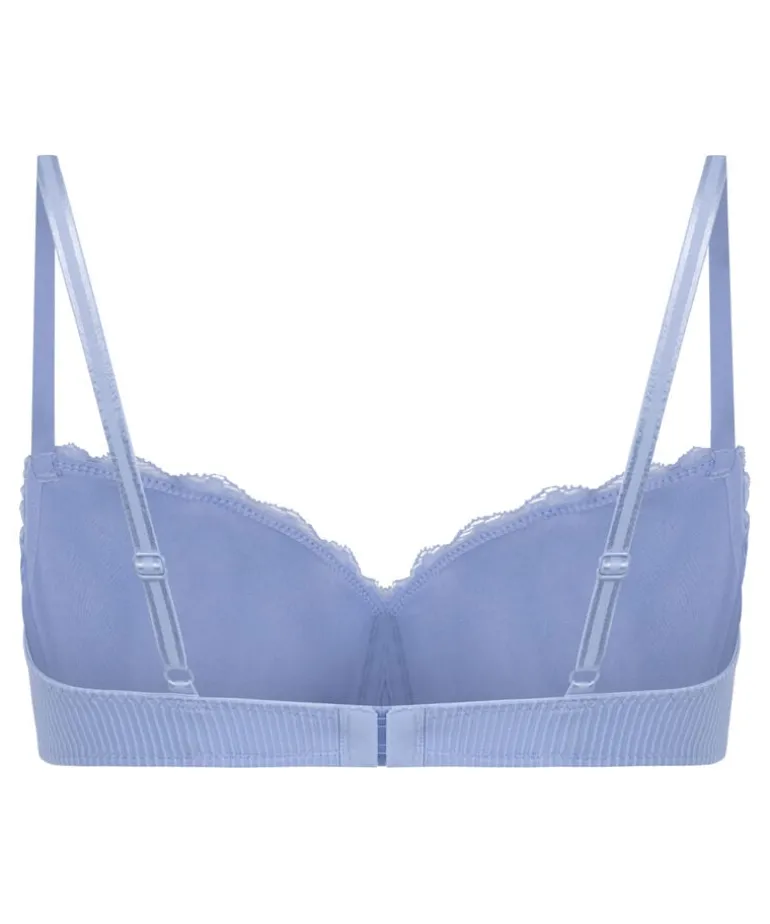 Lola Padded Underwired Bra - Blue