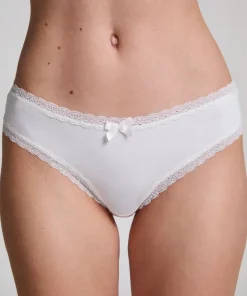 London V-shaped Brazilian - White