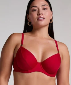 Luna Bikini Top - Red