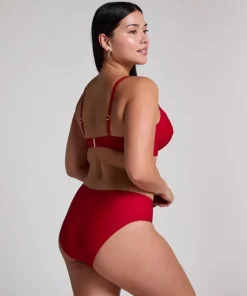 Luna Bikini Top - Red