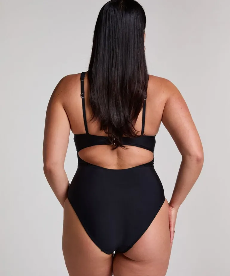 Luna Shaping Swimsuit - Black