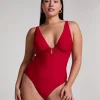 Luna Shaping Swimsuit - Red